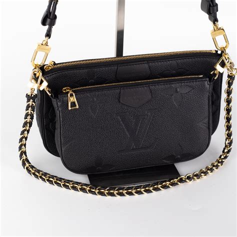 louis vuitton pochette accessoire leather handbag|louis vuitton empreinte pochette.